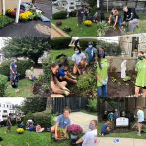 Knott Scholar Service Day 2021 collage