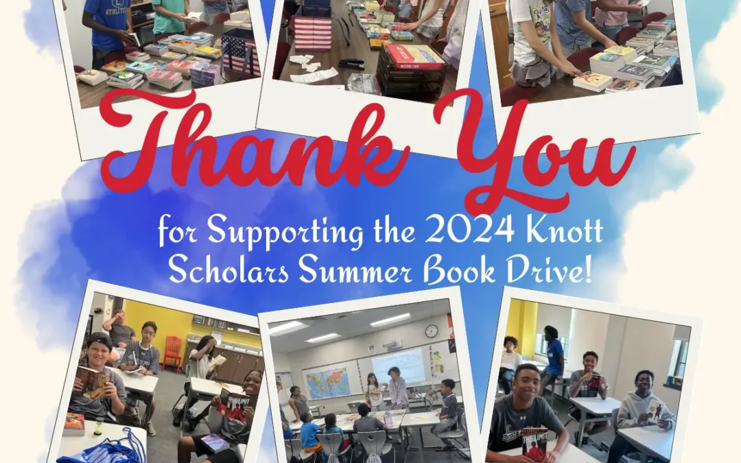 Knott Scholars Book Drive a Success!