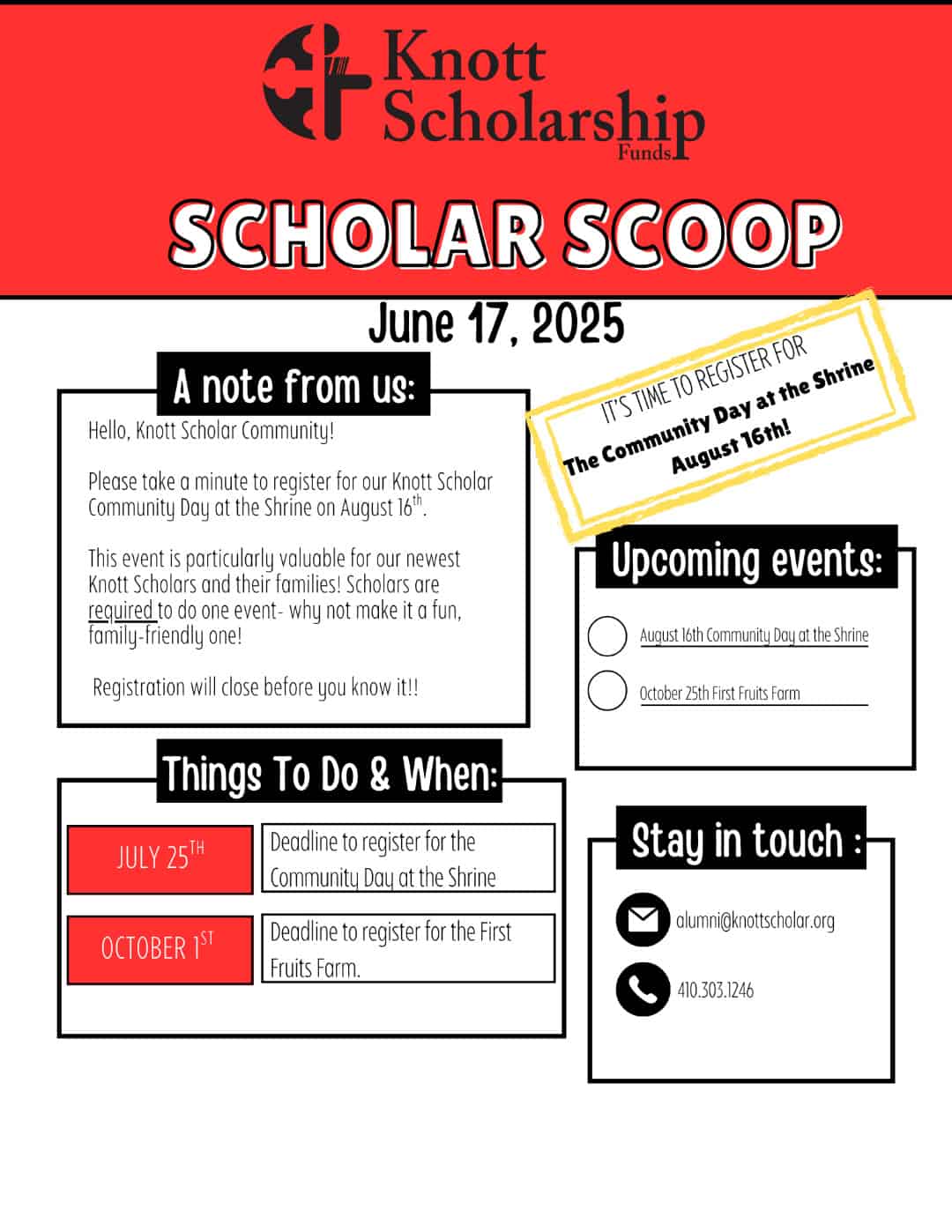 Scholar Scoop – 17 June 2025 Scholar Scoop - 17 June 2025